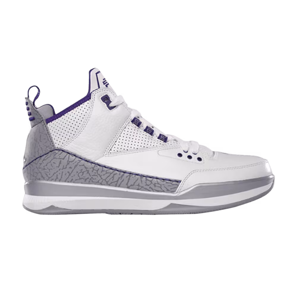 Air Jordan CP3.III Tribute White Varsity Purple