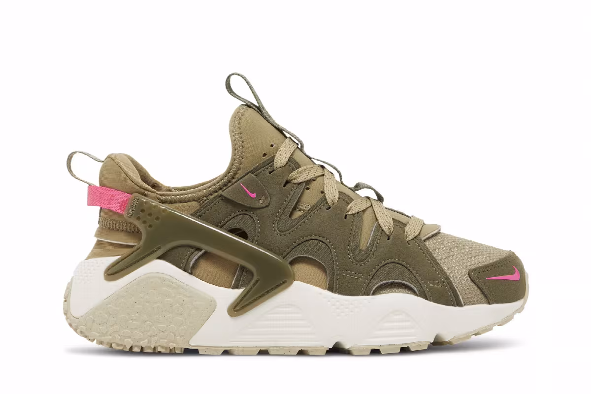 Nike Women's Air Huarache Craft Medium Olive, view 2