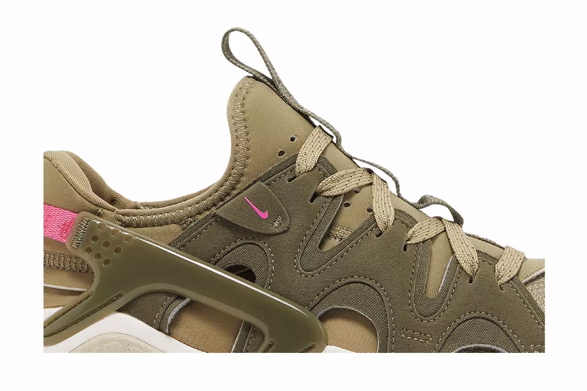 Nike Women's Air Huarache Craft Medium Olive, view 3