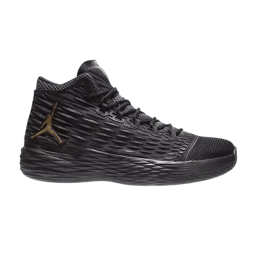 Air Jordan Melo M13 Black Metallic Gold