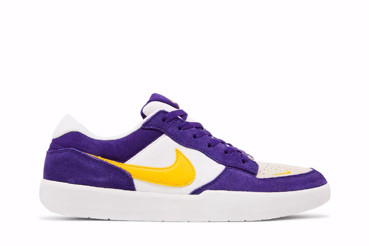 Nike Force 58 SB Court Purple Amarillo, view 2