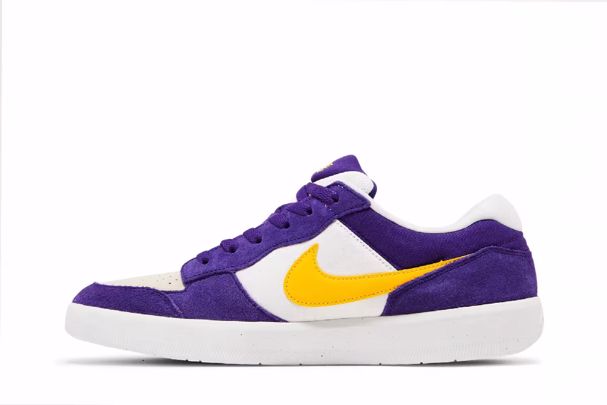 Nike Force 58 SB Court Purple Amarillo, view 4