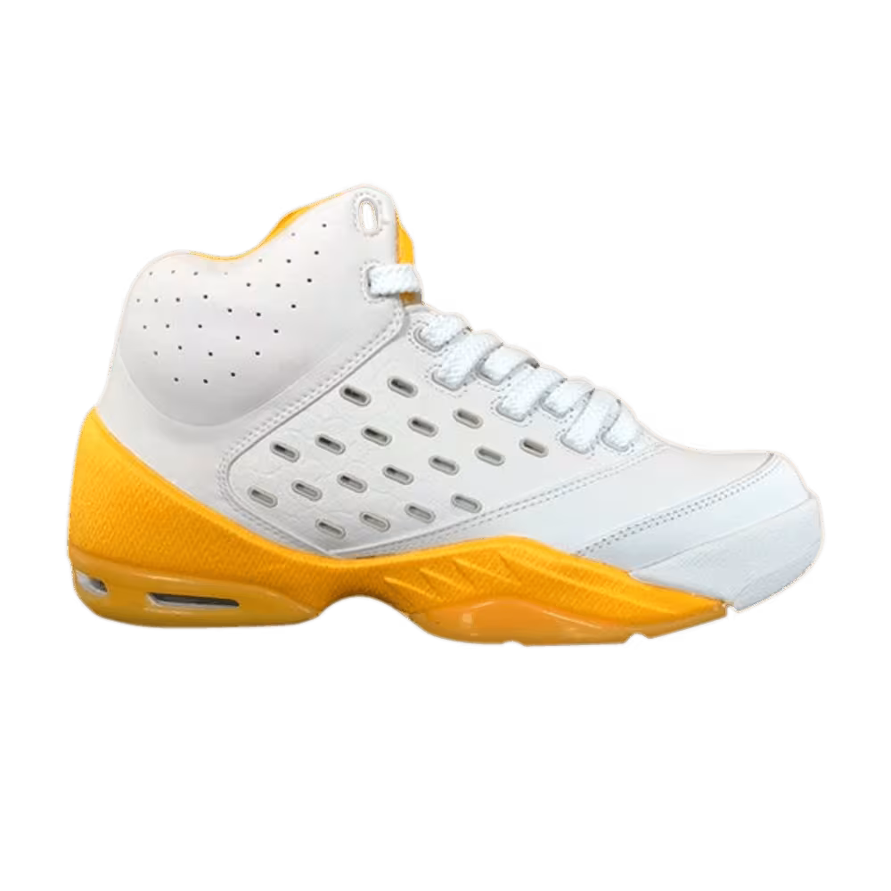 Air Jordan Melo 5.5 White Varsity Maize