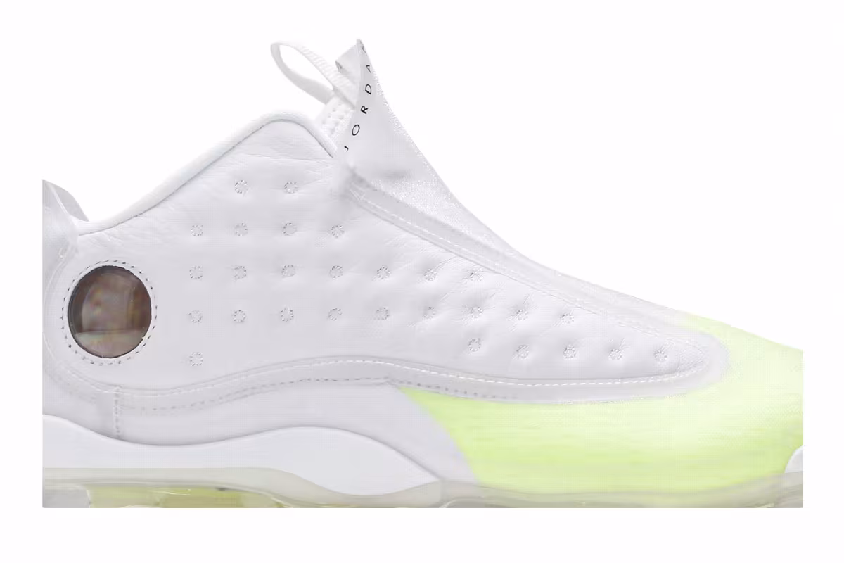 Women's Air Jordan Reign White Volt, view 3