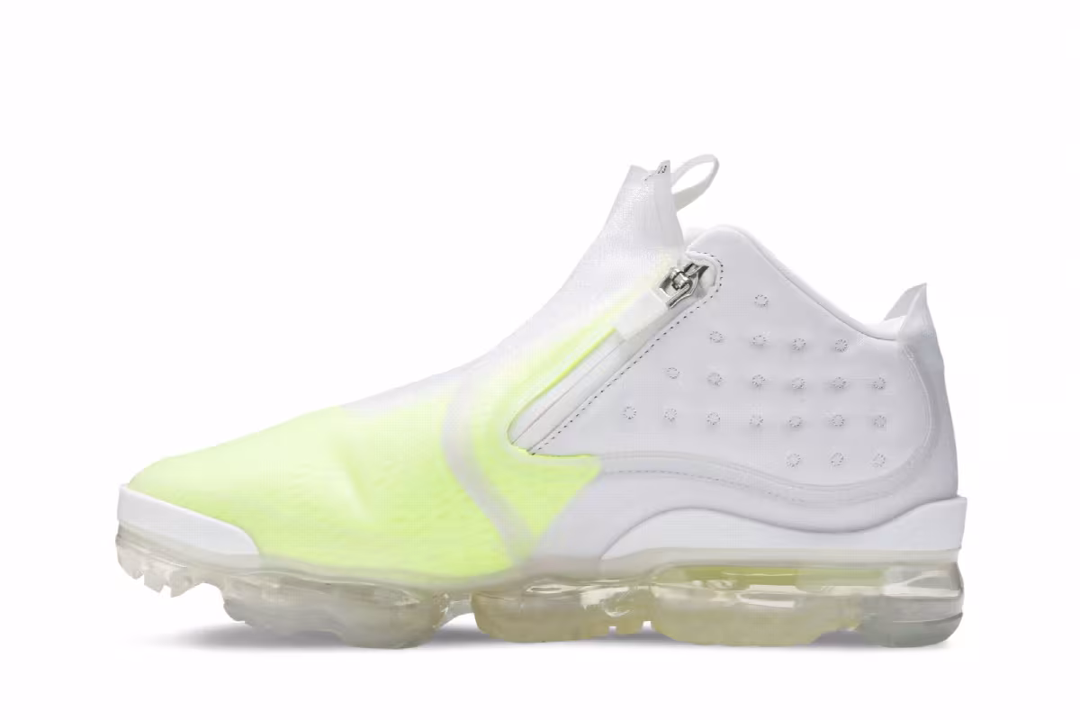 Women's Air Jordan Reign White Volt, view 4
