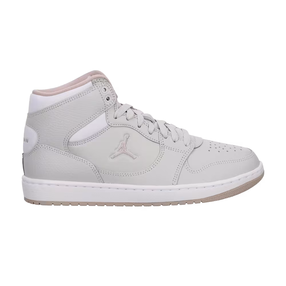 Women's Air Jordan Court Connect Mid Grey