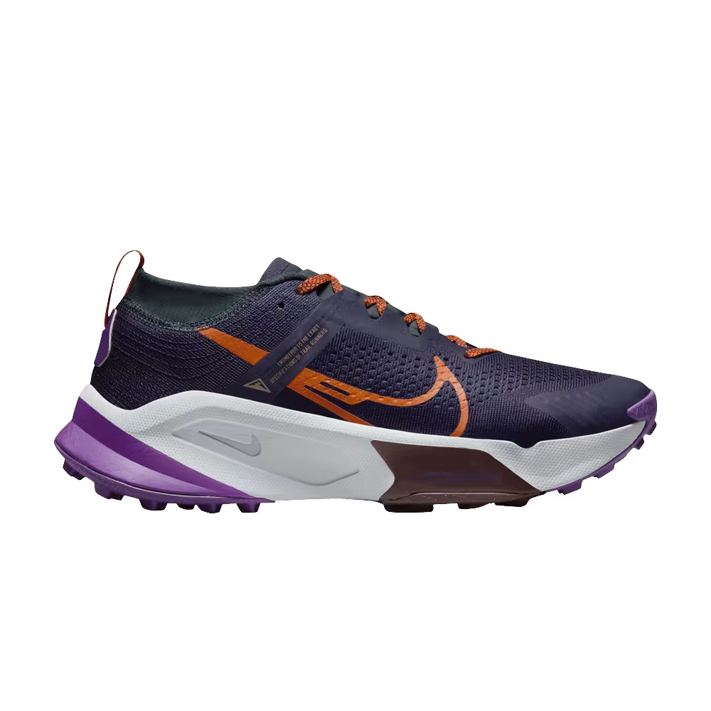 Nike ZoomX Zegama Purple Ink Safety Orange