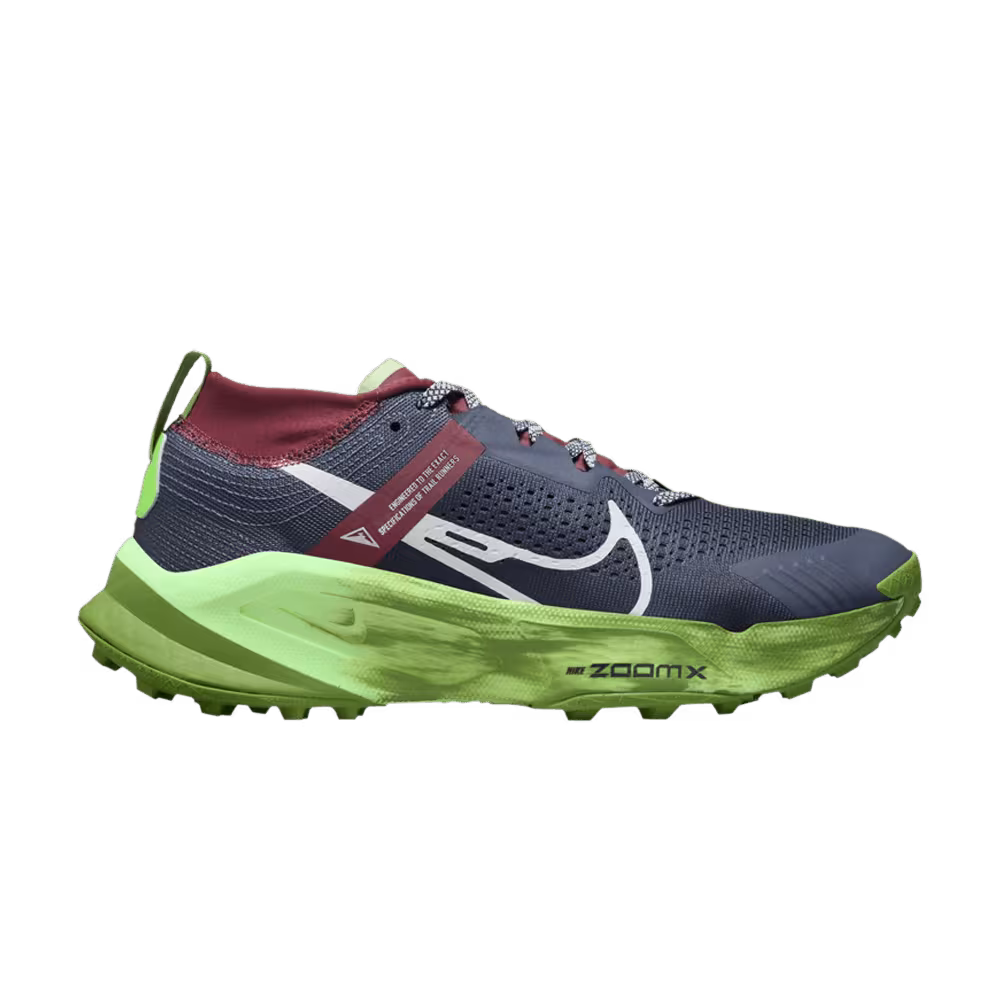 Nike Women's ZoomX Zegama Thunder Blue Chlorophyll