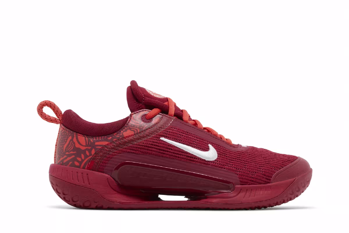 Women's NikeCourt Zoom NXT HC Noble Red, view 2