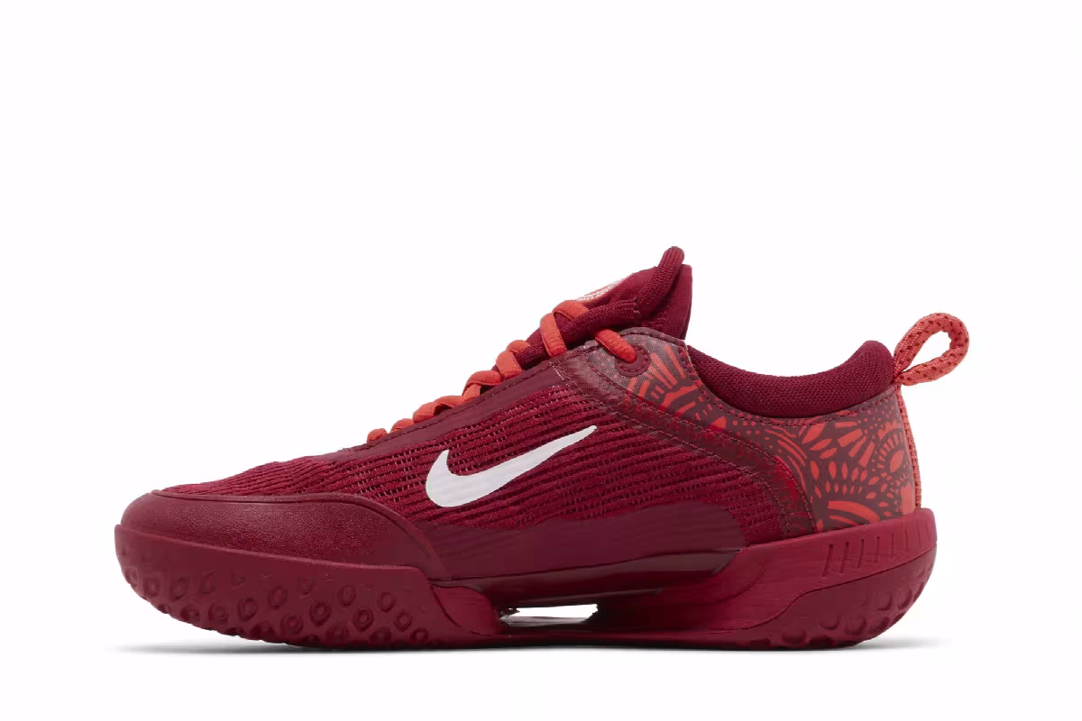 Women's NikeCourt Zoom NXT HC Noble Red, view 4