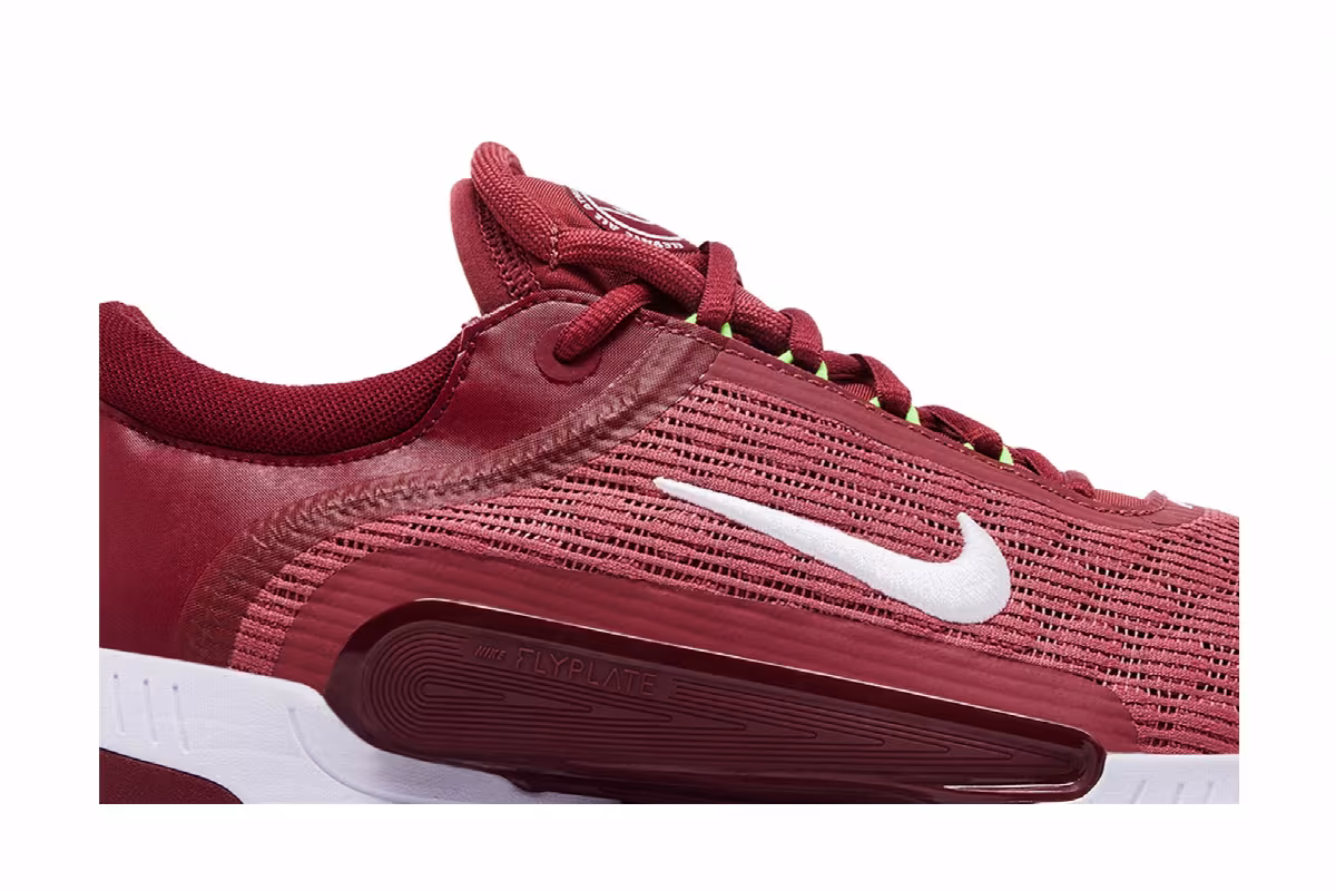 NikeCourt Zoom NXT HC Cedar Team Red, view 3