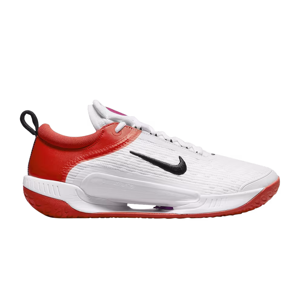 NikeCourt Zoom NXT HC White Picante Red