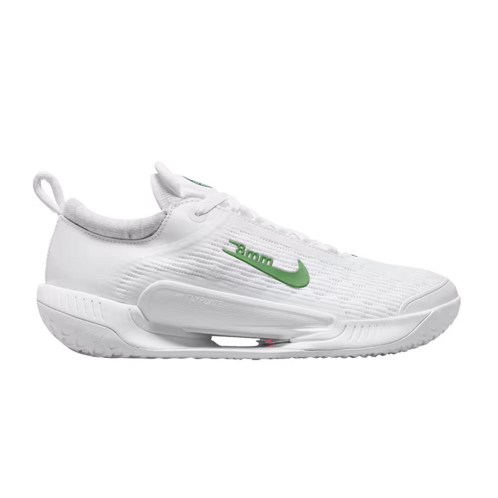 Women's NikeCourt Zoom NXT HC White Kelly Green