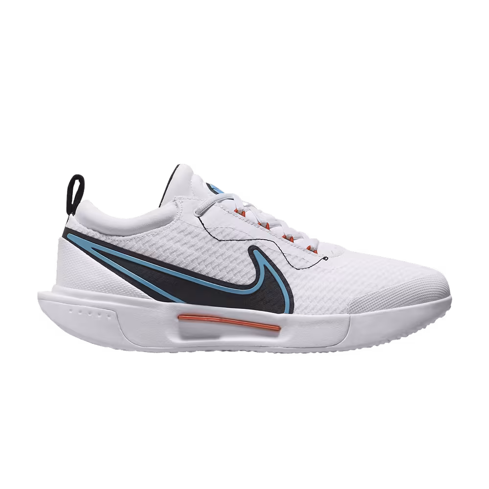 NikeCourt Zoom Pro HC White Baltic Blue