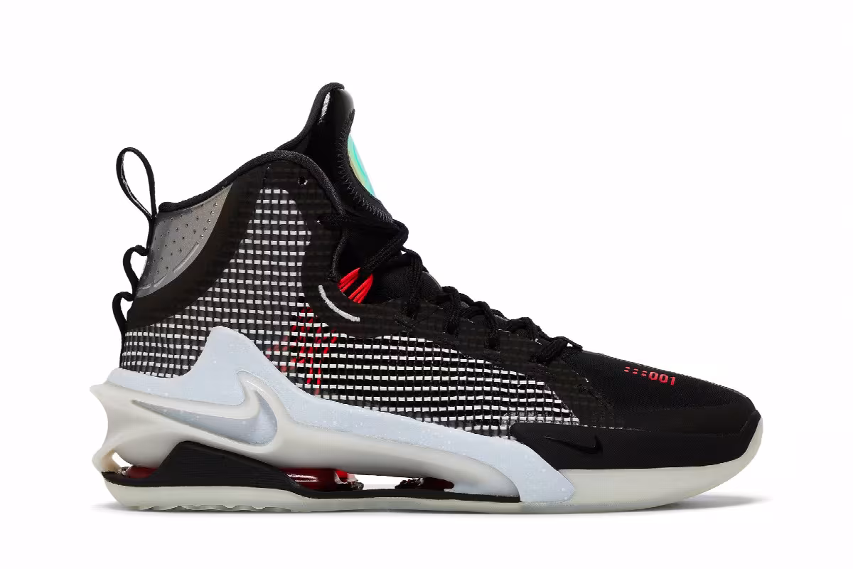 Nike Air Zoom GT Jump Black Red, view 2