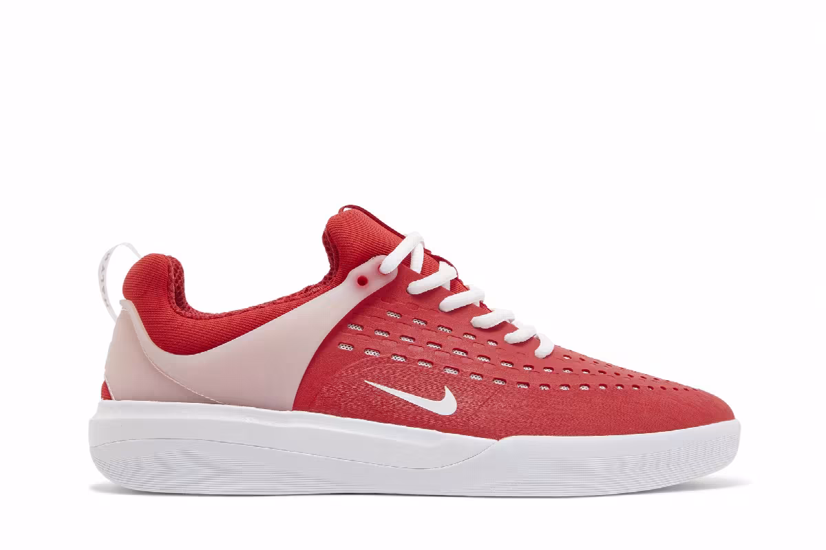 Nike Zoom Nyjah 3 SB University Red White, view 2