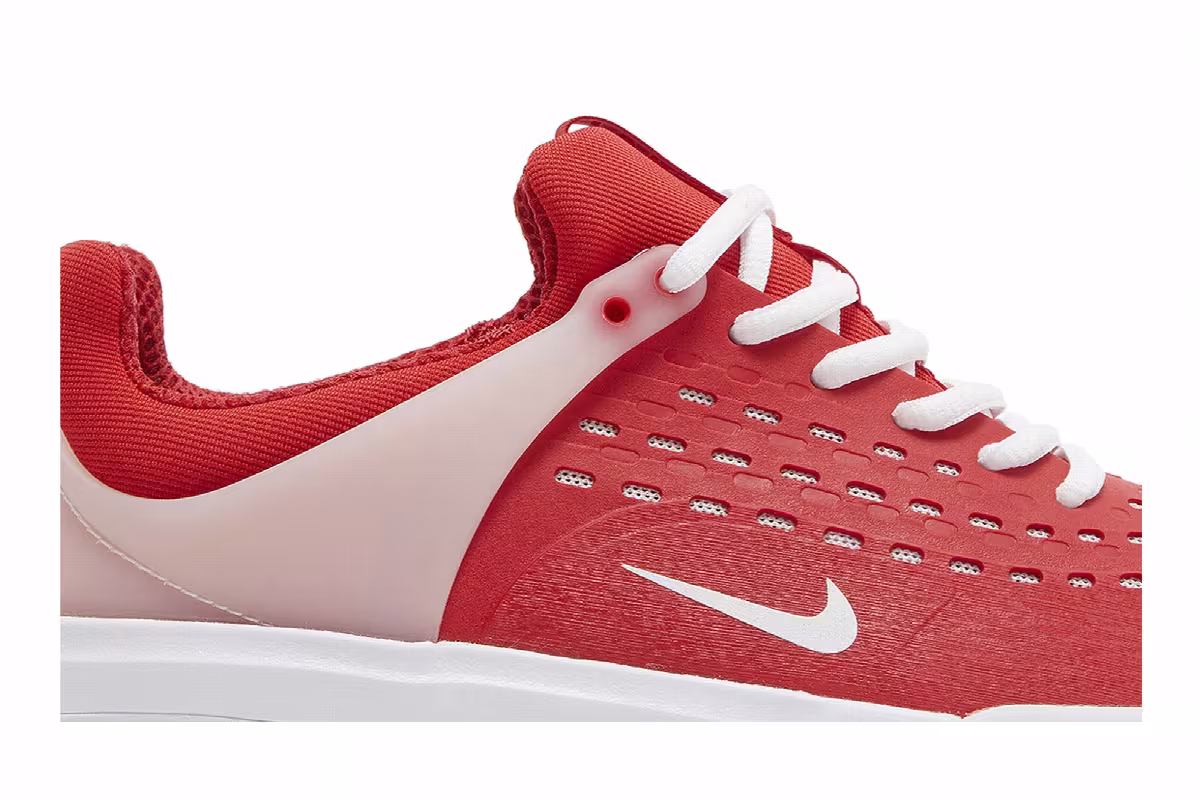 Nike Zoom Nyjah 3 SB University Red White, view 3