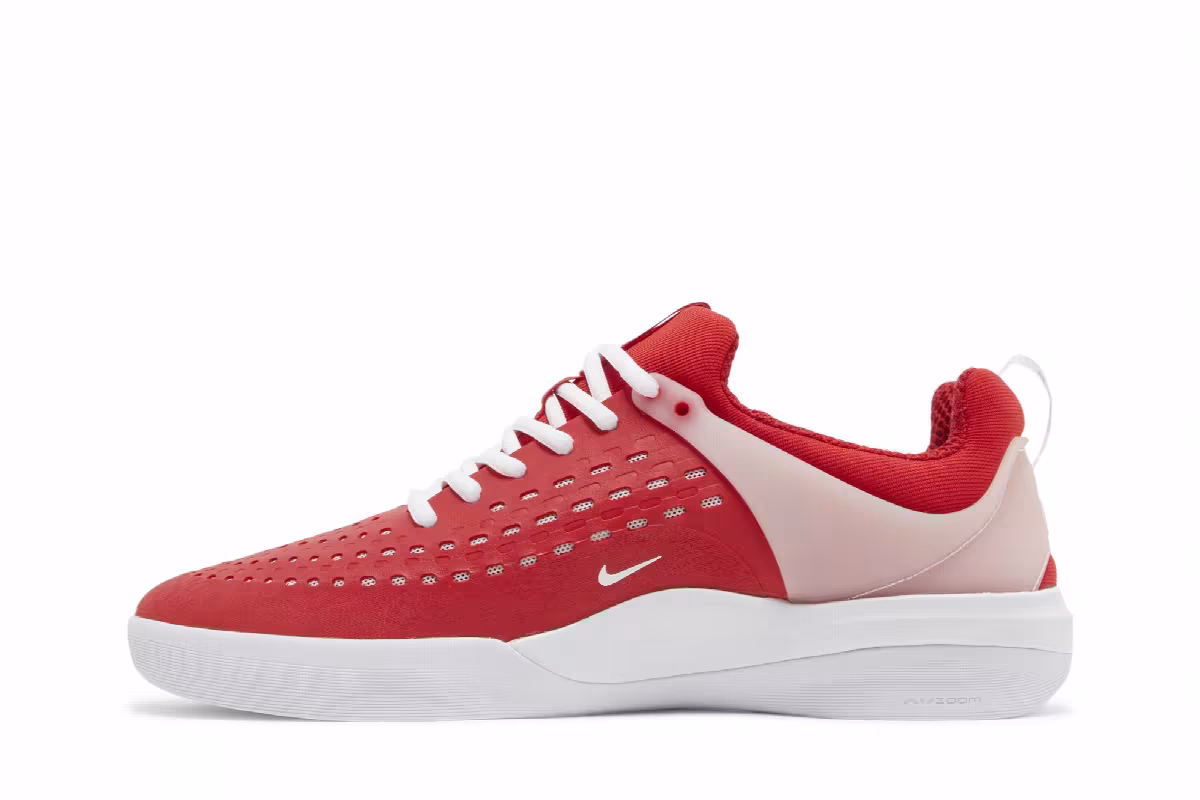 Nike Zoom Nyjah 3 SB University Red White, view 4