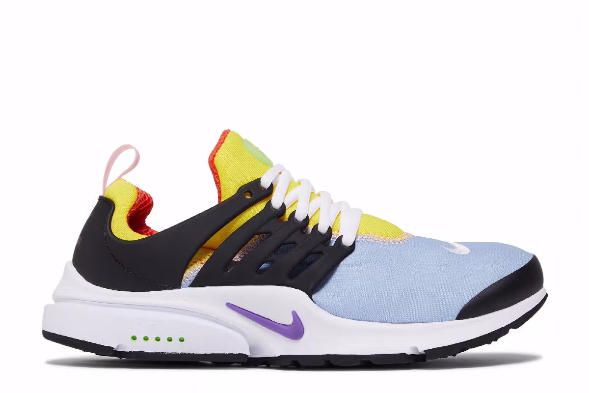 Nike Air Presto Cobalt Bliss Yellow, view 2
