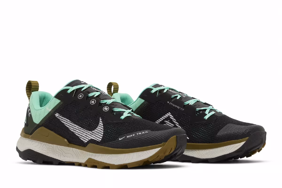 Nike Wildhorse 8 Black Spring Green, view 9