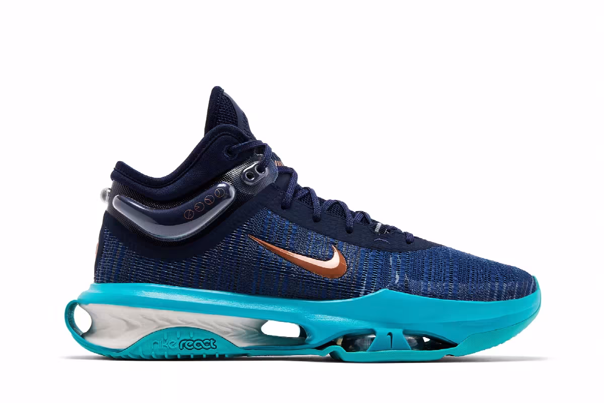 Nike Air Zoom GT Jump 2 Obsidian Dusty Cactus, view 2