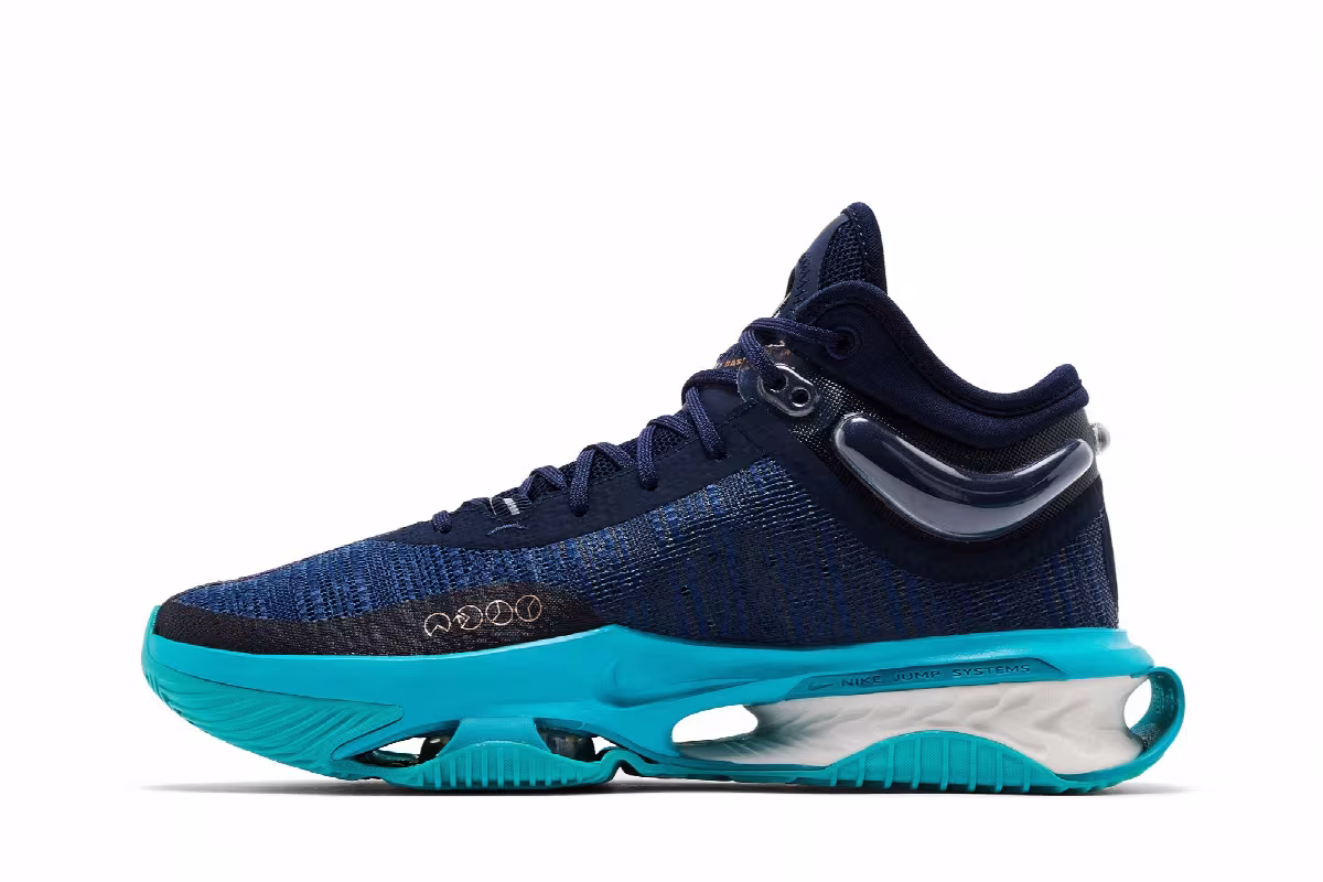Nike Air Zoom GT Jump 2 Obsidian Dusty Cactus, view 4