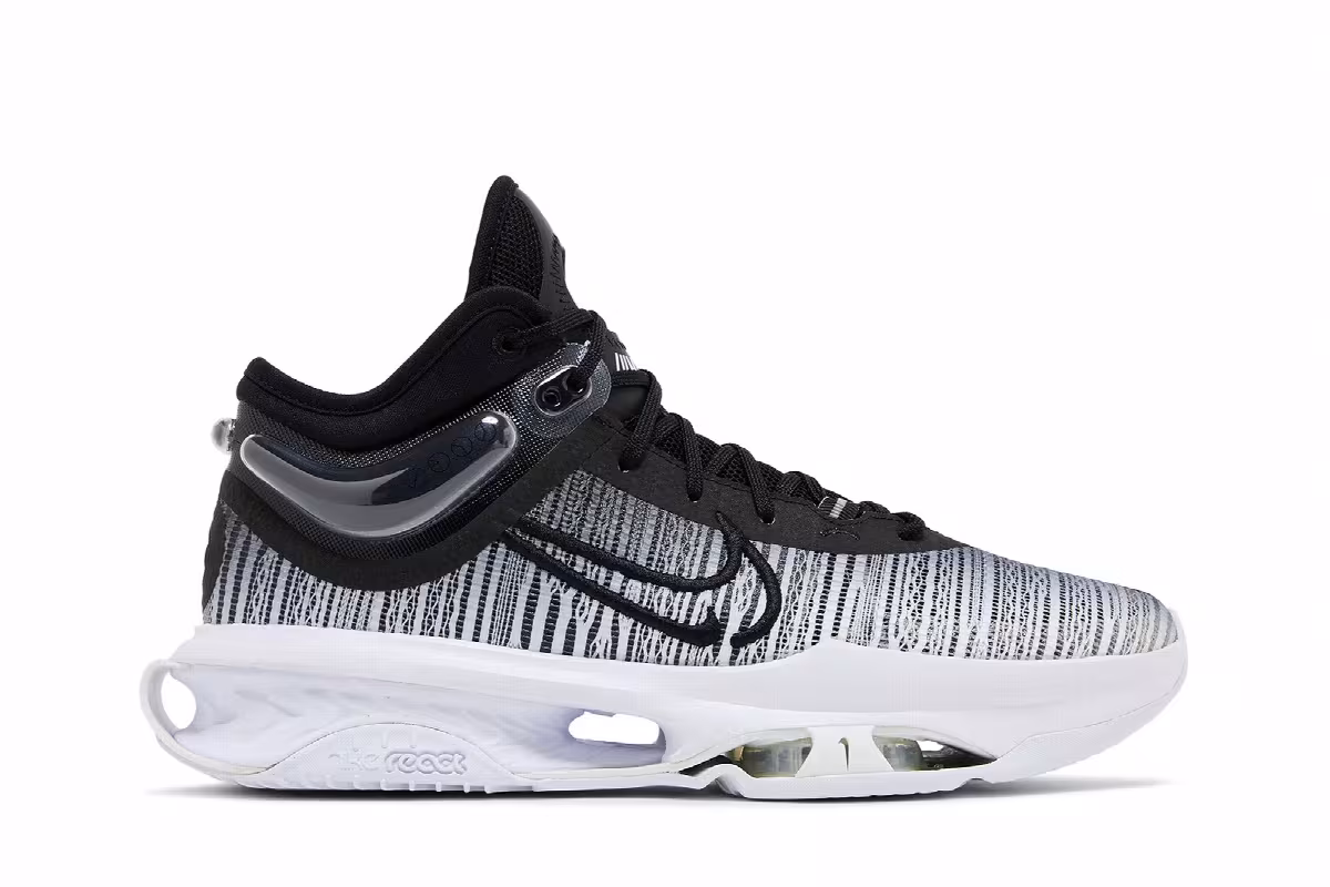 Nike Air Zoom GT Jump 2 Black White, view 2