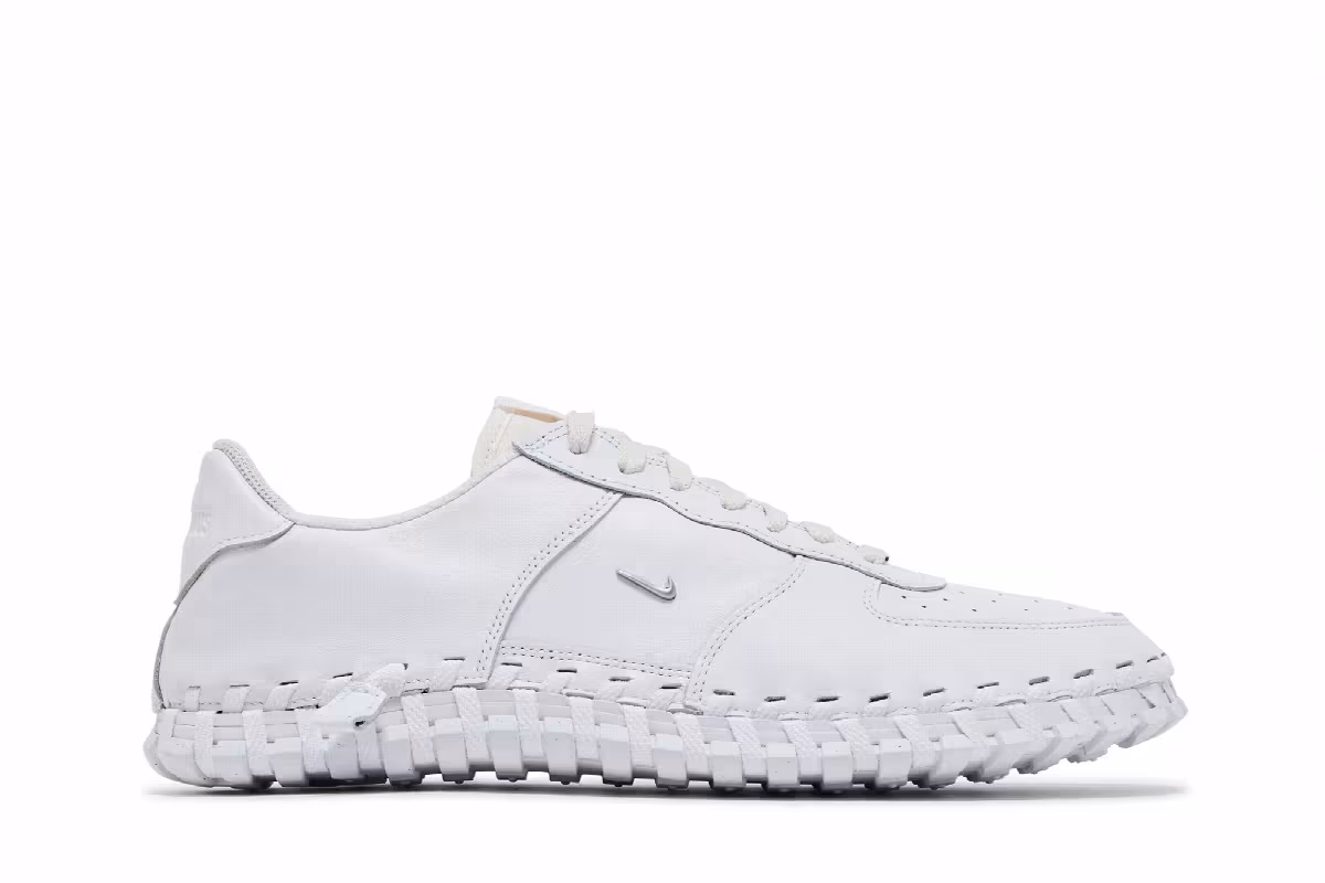 Jacquemus x Nike Women's J Force 1 Low LX SP White, view 2