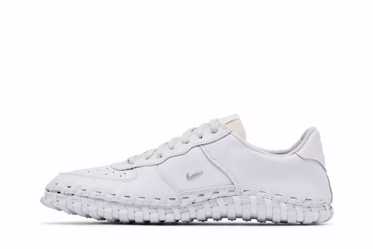 Jacquemus x Nike Women's J Force 1 Low LX SP White, view 4