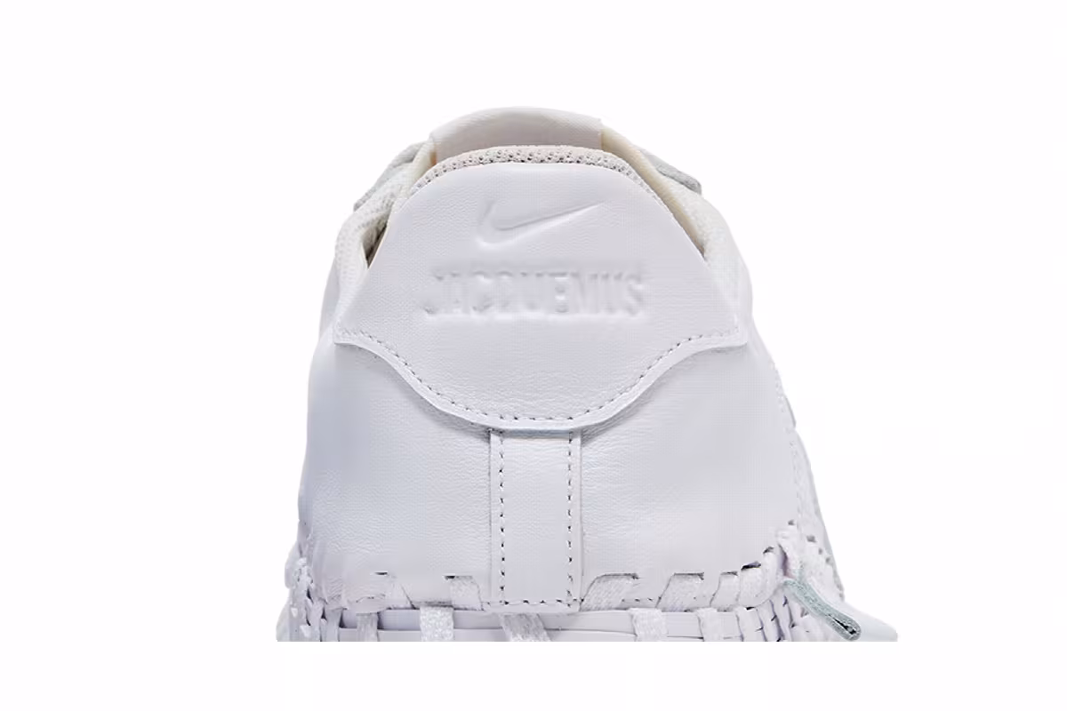 Jacquemus x Nike Women's J Force 1 Low LX SP White, view 8