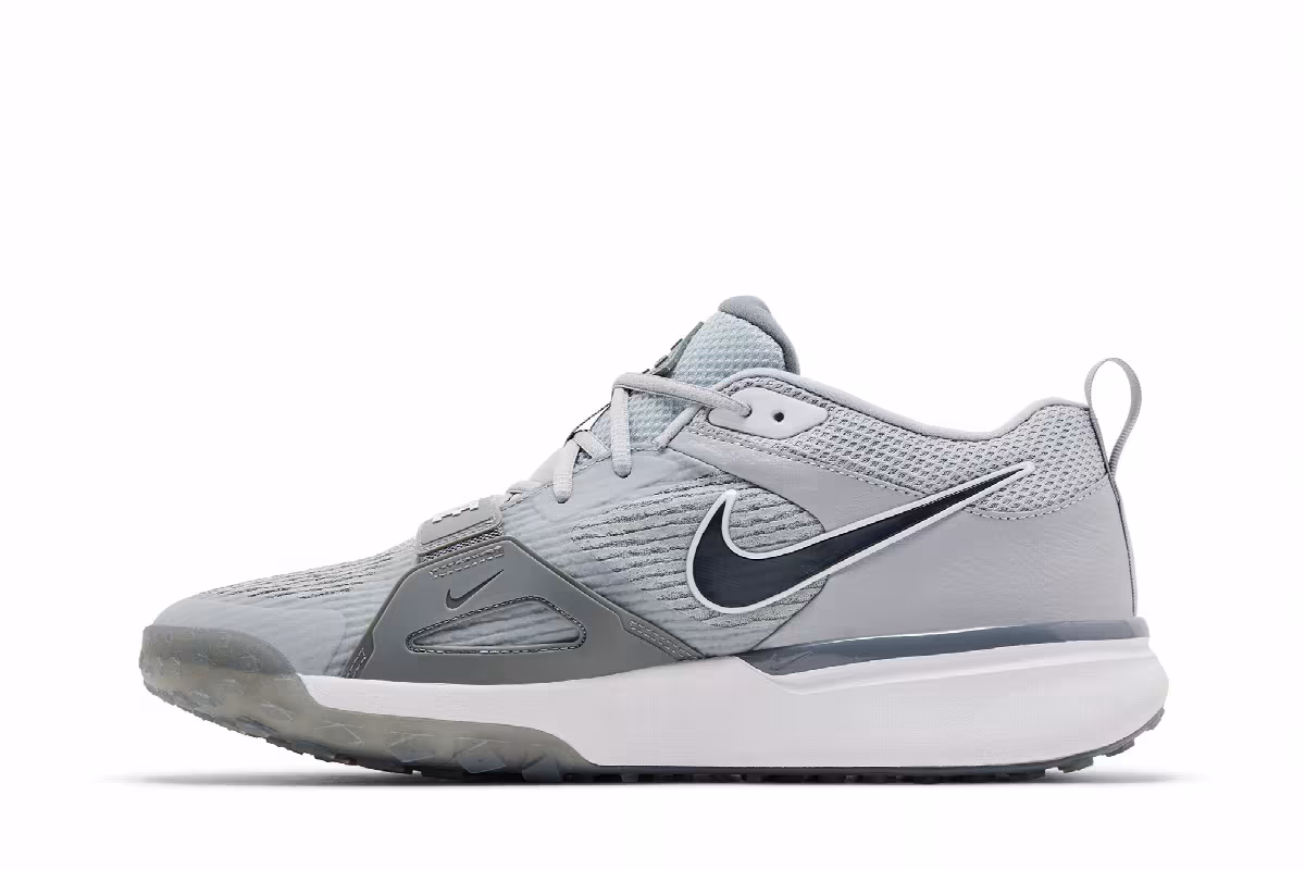 Nike Air Zoom Diamond Elite Turf Wolf Grey, view 4
