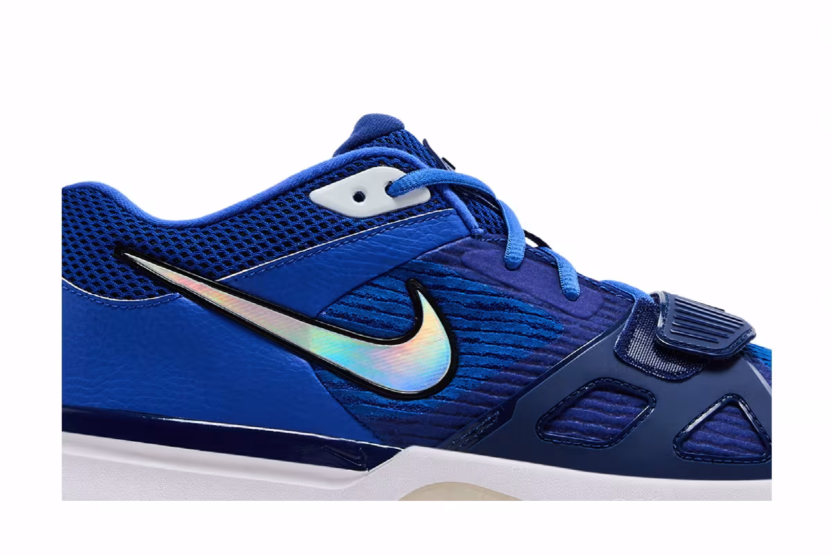 Nike Air Zoom Diamond Elite Turf Hyper Royal White, view 3