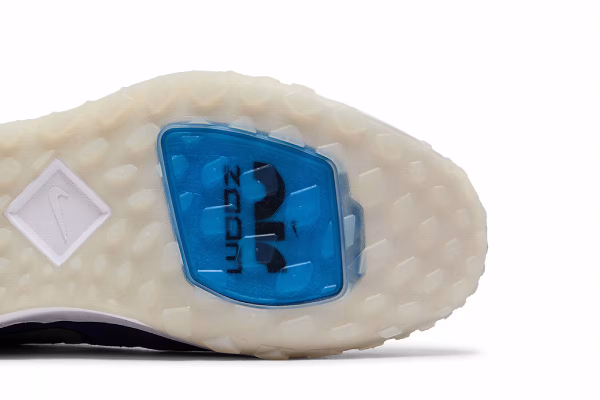 Nike Air Zoom Diamond Elite Turf Hyper Royal White, view 6