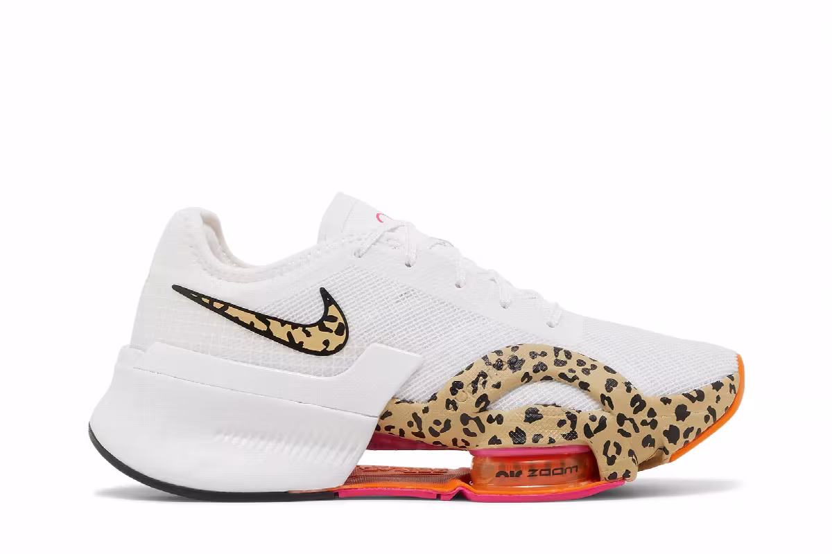 Nike Women's Air Zoom SuperRep 3 Leopard, view 2