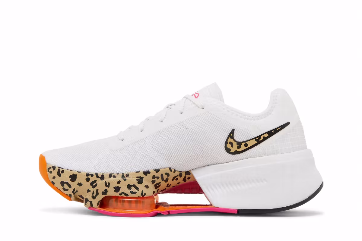 Nike Women's Air Zoom SuperRep 3 Leopard, view 4