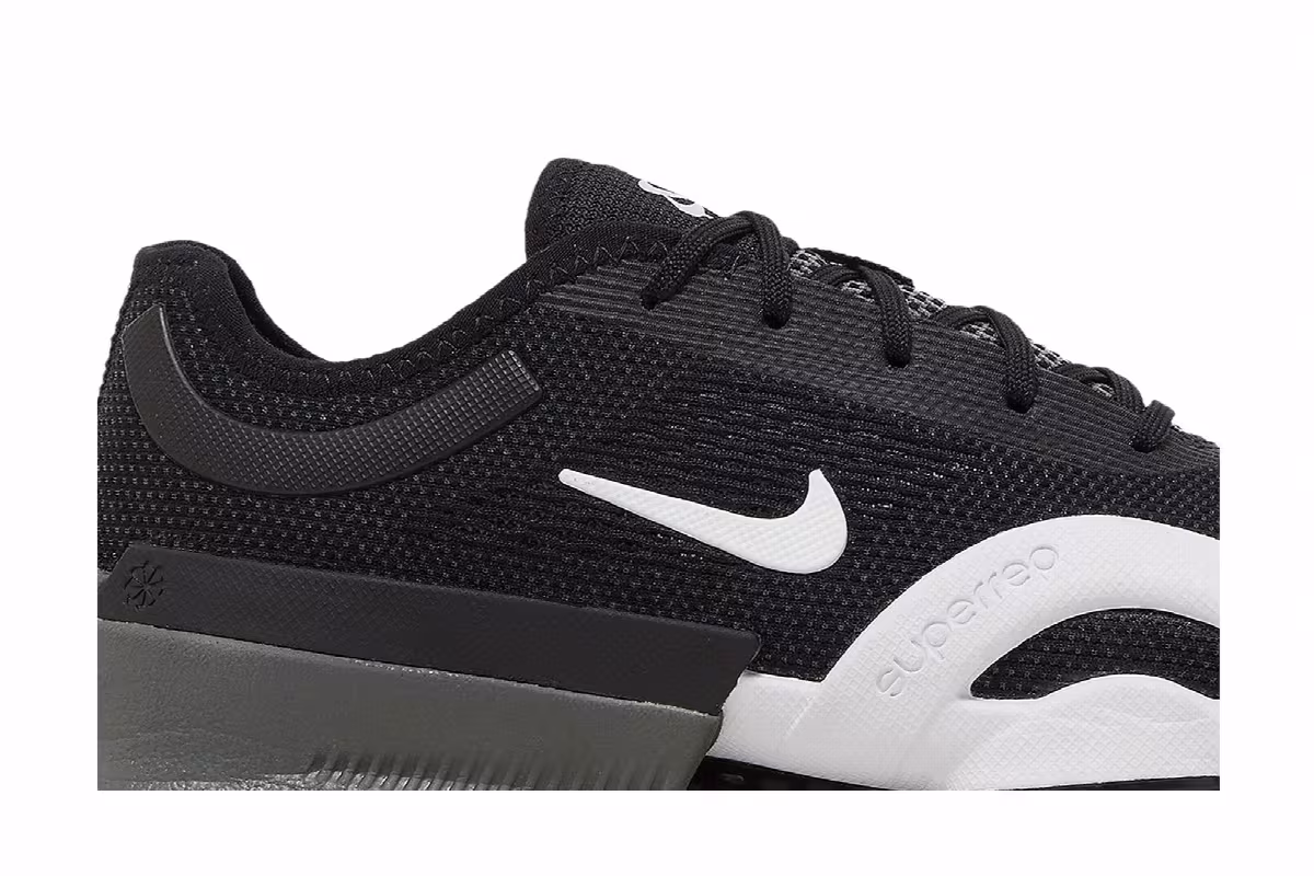Nike Women's Air Zoom SuperRep 4 Next Nature Black White, view 3