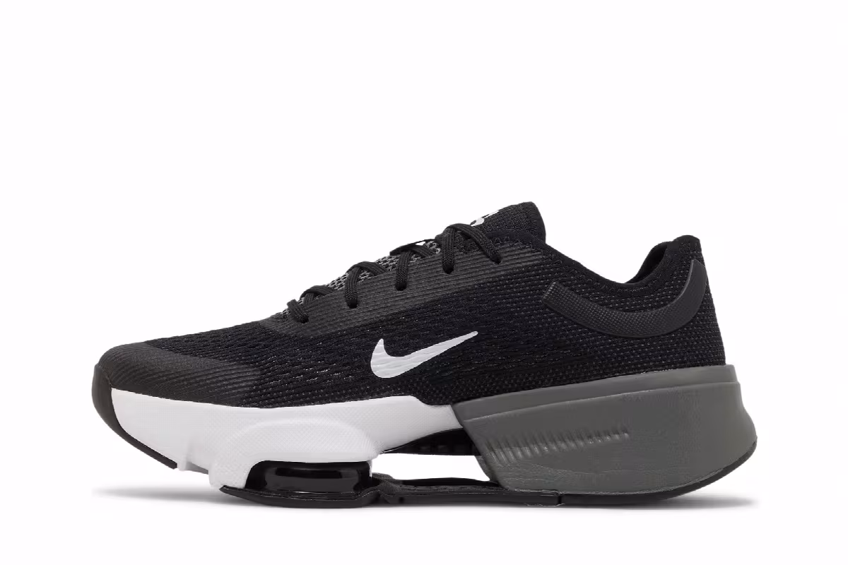 Nike Women's Air Zoom SuperRep 4 Next Nature Black White, view 4