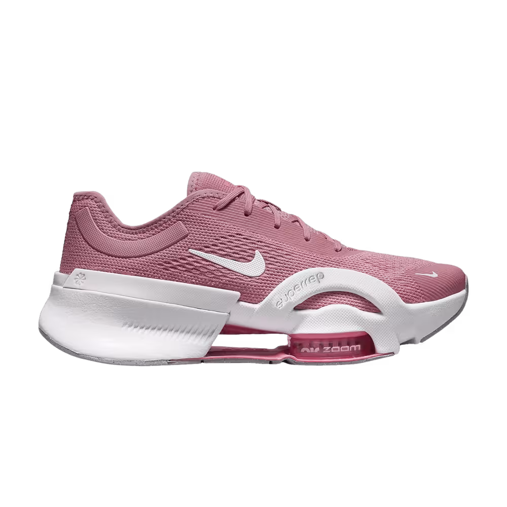 Nike Women's Air Zoom SuperRep 4 Next Nature Desert Berry White