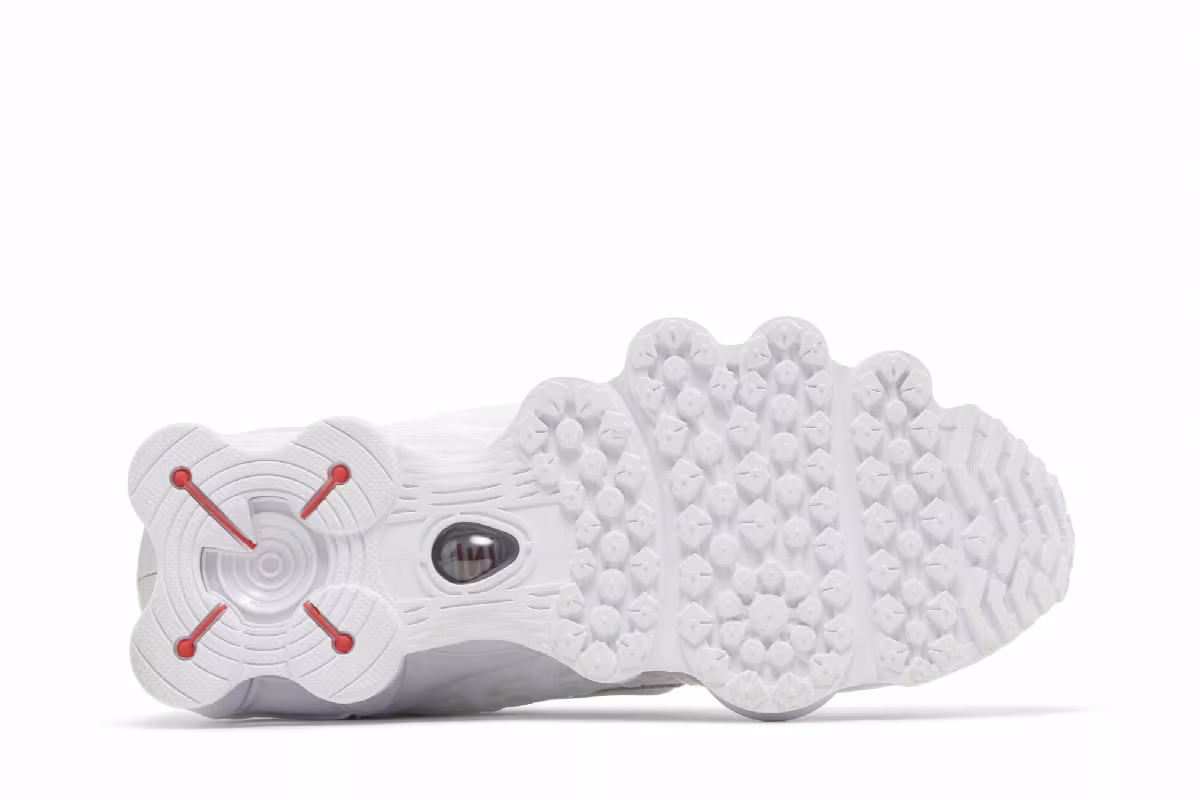 Nike Women's Shox TL White Silver, view 5