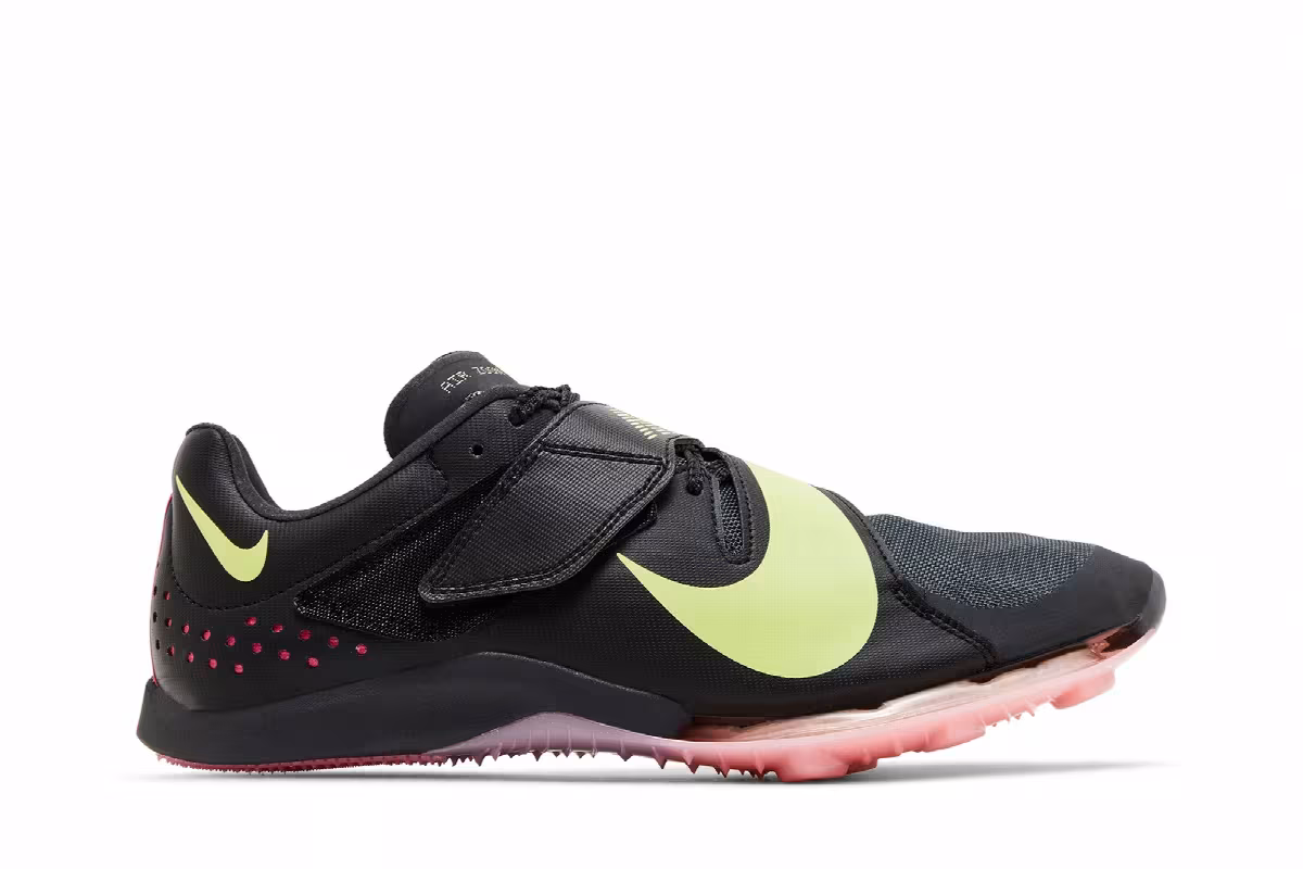 Nike Zoom Long Jump Anthracite Pink Volt, view 2