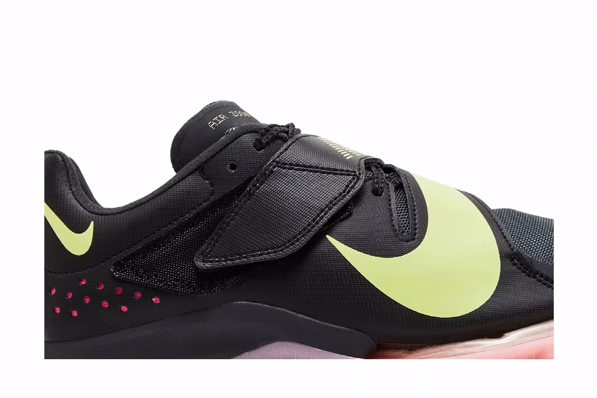 Nike Zoom Long Jump Anthracite Pink Volt, view 3
