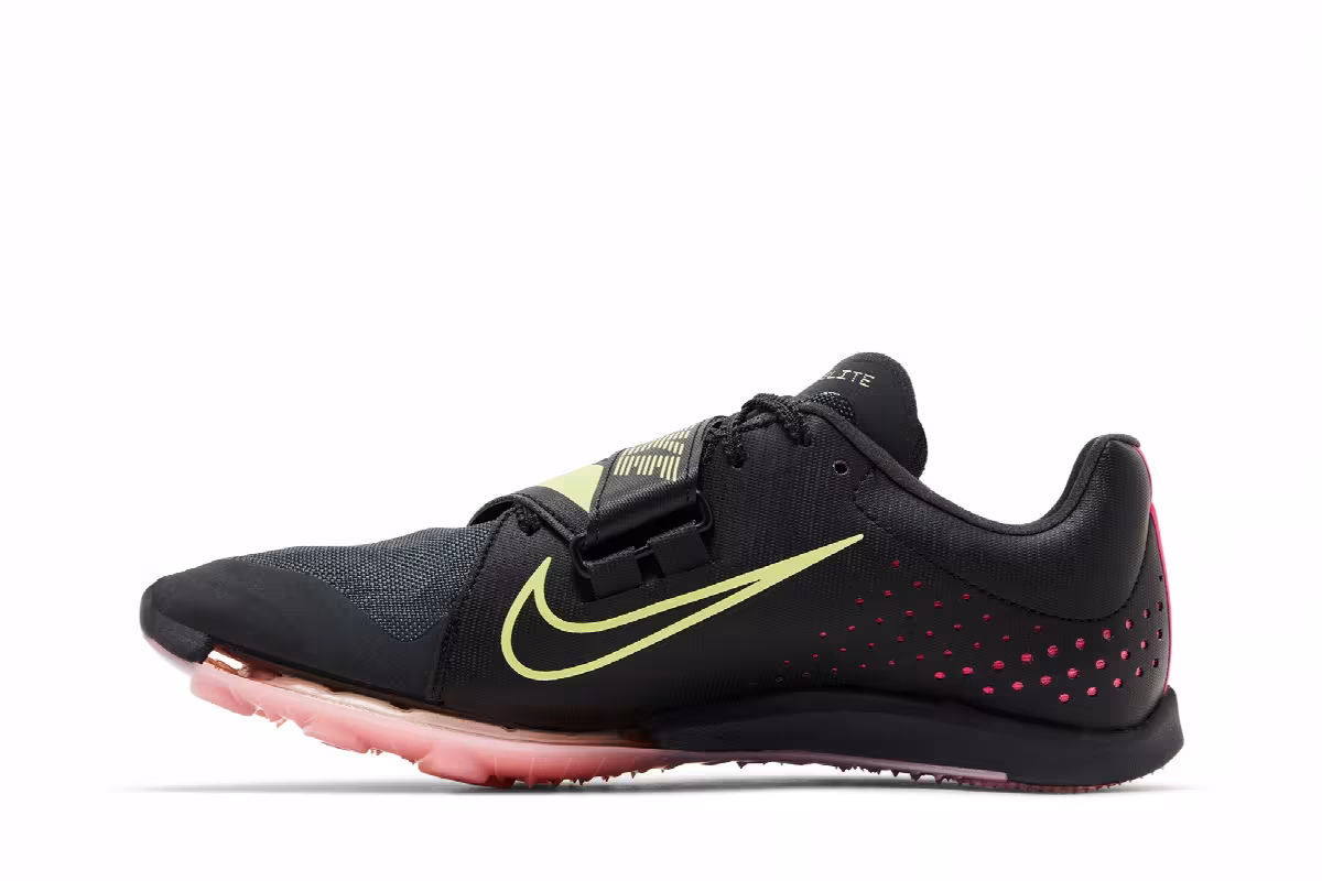 Nike Zoom Long Jump Anthracite Pink Volt, view 4