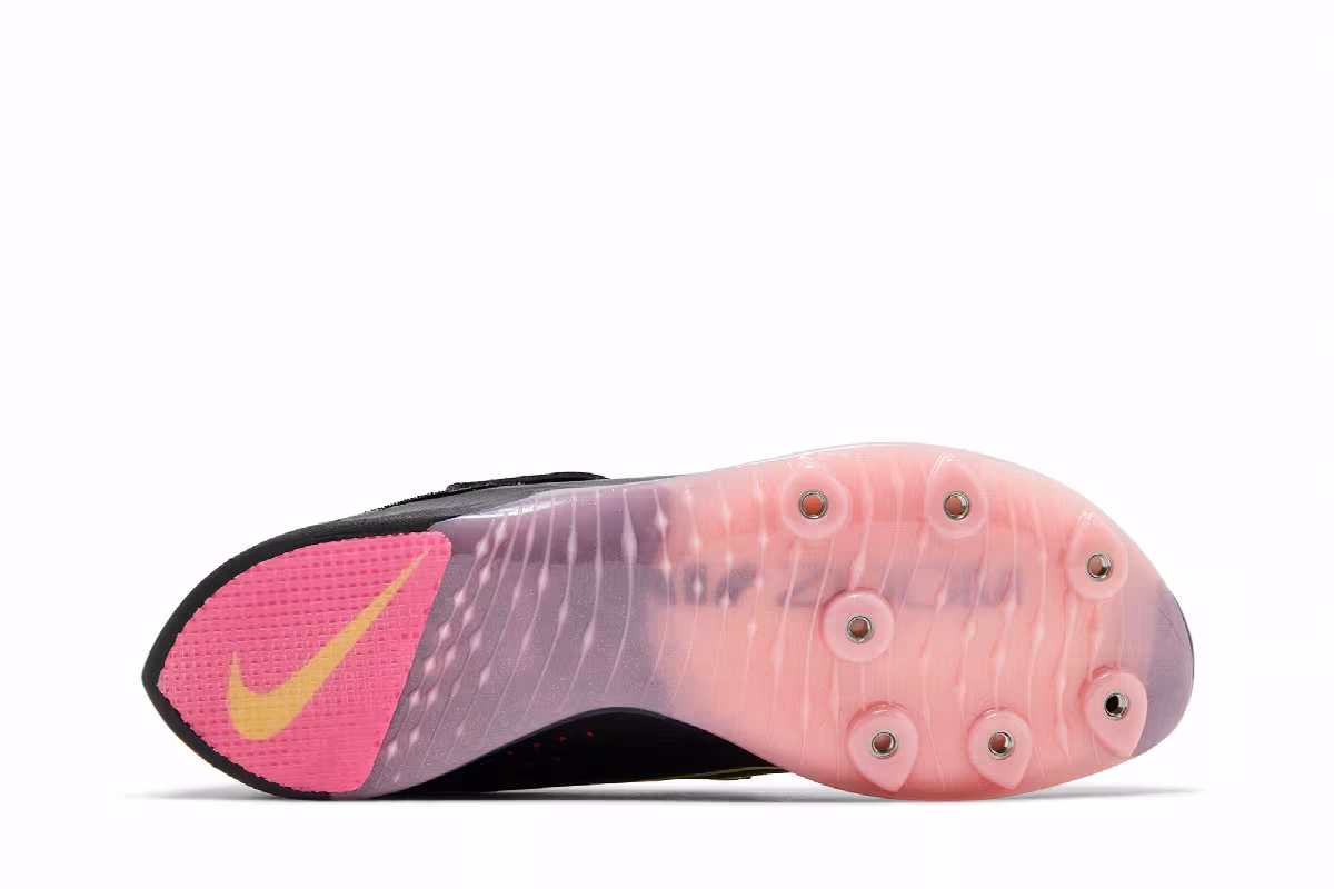 Nike Zoom Long Jump Anthracite Pink Volt, view 5