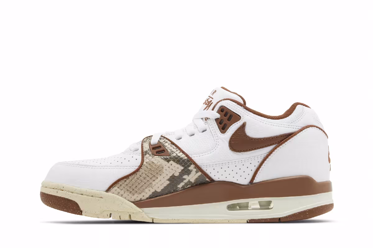 Men's Stussy x Nike Air Flight 89 Low SP Pecan, view 4