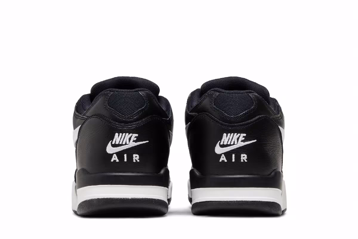 Stussy x Nike Air Flight 89 Low SP Black, view 7