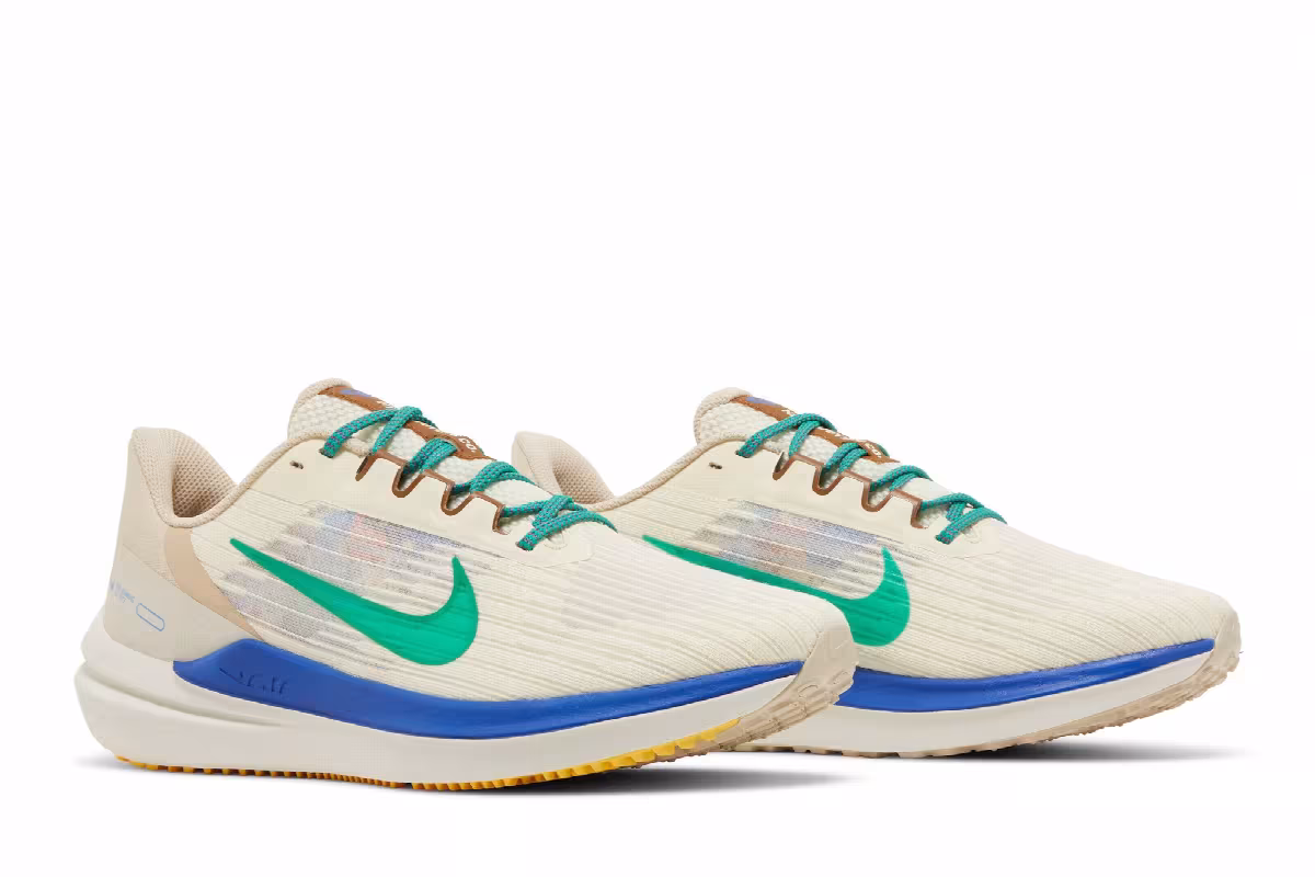 Nike Air Winflo 9 Premium Coconut Milk Stadium Green, view 9