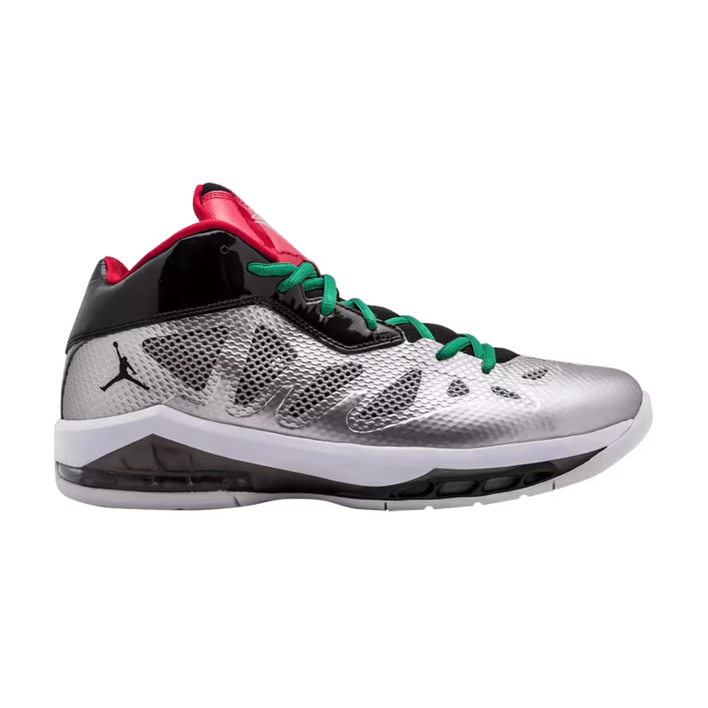 Air Jordan Melo M8 Advance Metallic Silver Black