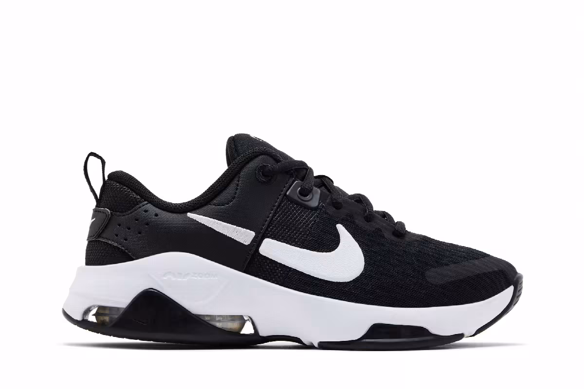 Nike Women's Zoom Bella 6 Black White, view 2
