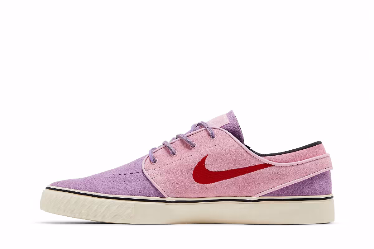 Nike Zoom Stefan Janoski+ SB Lilac Medium Soft Pink, view 4