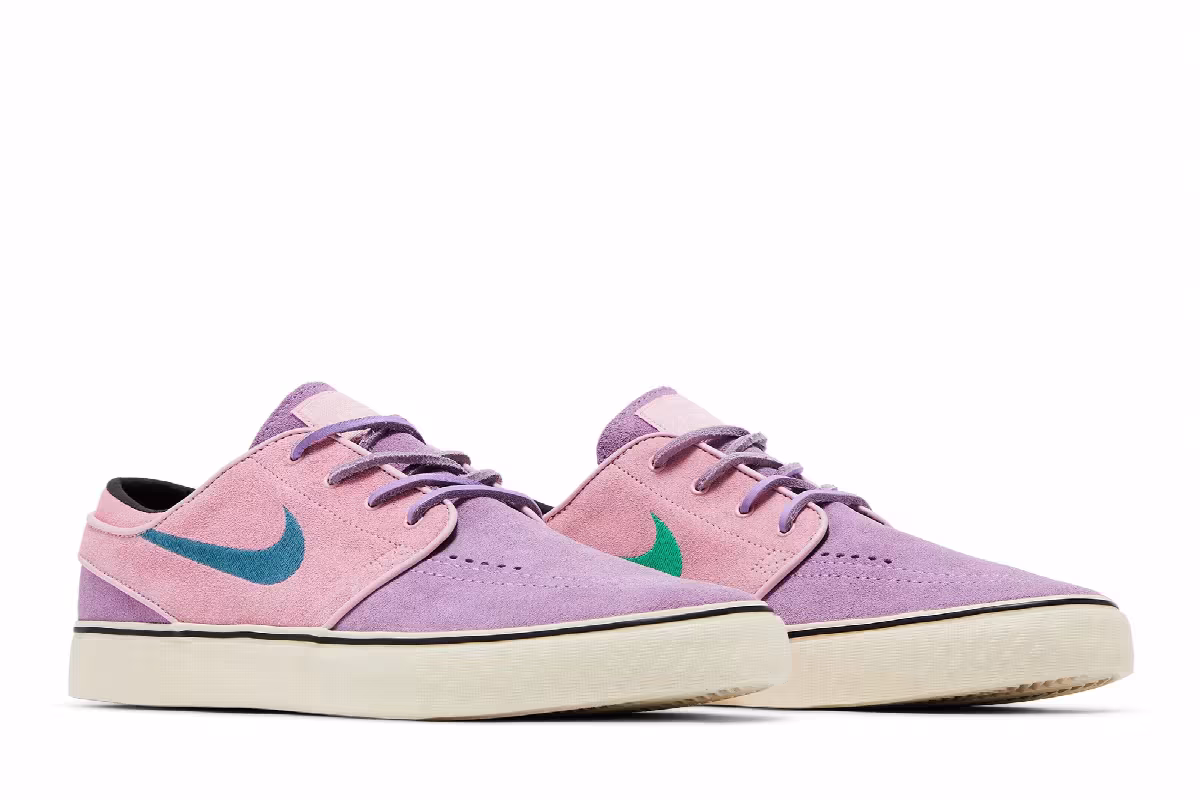Nike Zoom Stefan Janoski+ SB Lilac Medium Soft Pink, view 9